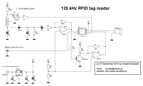 rfid reader design schematic|rfid 125khz.